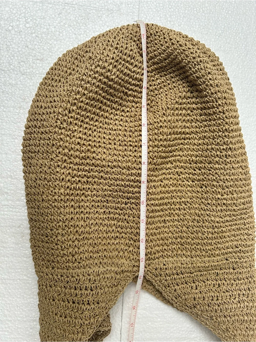 Women’s Crochet straw bag boho beach casual